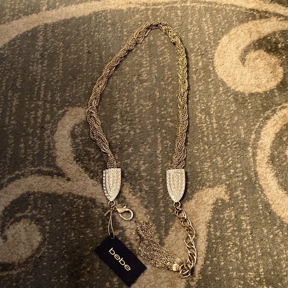 Bebe gold belt